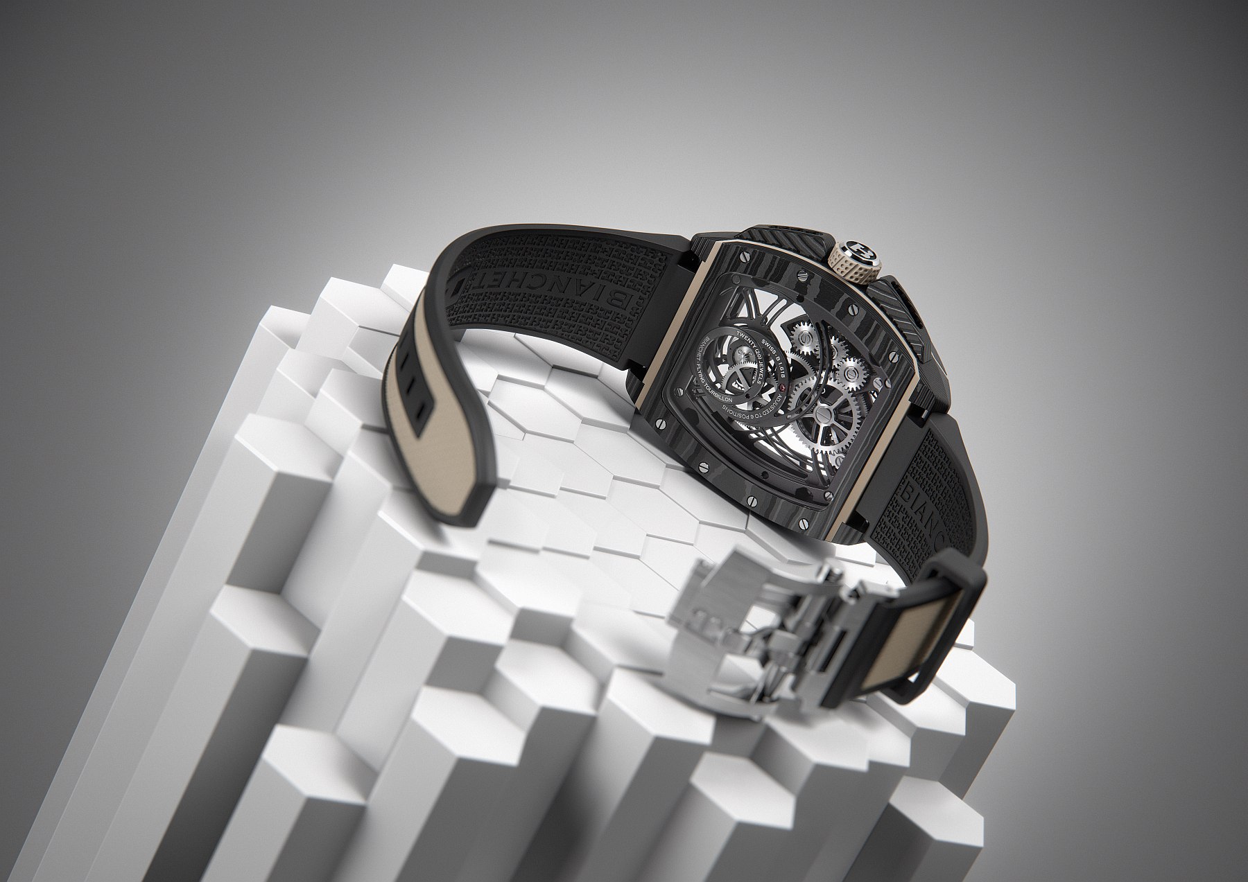 B 1.618 Carbon Earth Coloured Strap Back